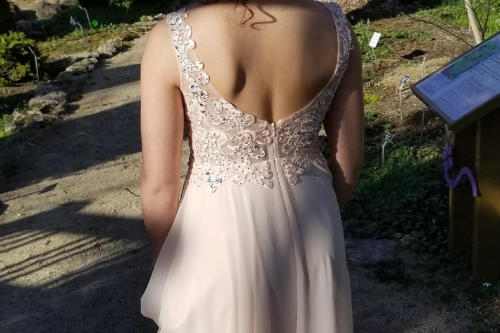 Beautiful Light pink prom dress! - Picture 6 of 7